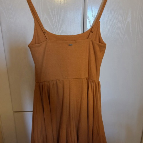 Funky Buddha Mustard Ribbed One-Piece Small Like New