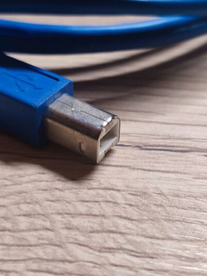 Καλώδιο USB-A male σε USB-B male Μπλε 2m