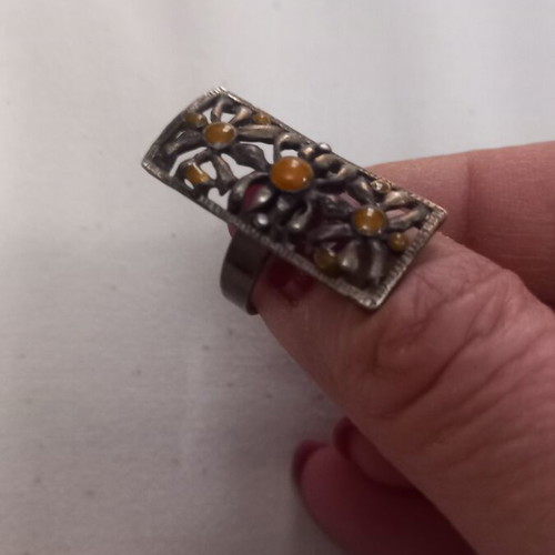 Vintage rings silver 925 and bronze like new