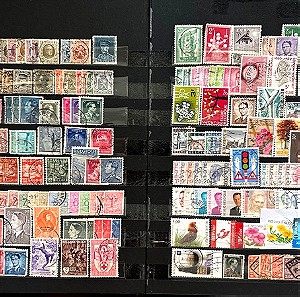 Ξενα γραμματοσημα: Βελγιο 100+ μοναδικα  γραμματοσημα