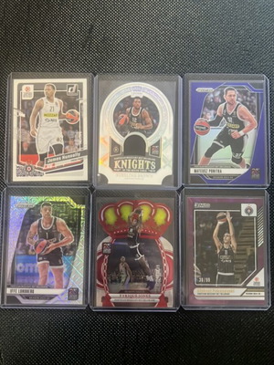 Partizan Basketball Cards new lot with James Nunnally and Sterling Brown patch