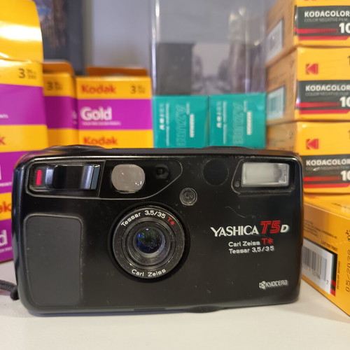 Yashica T5 date camera used, excellent lens
