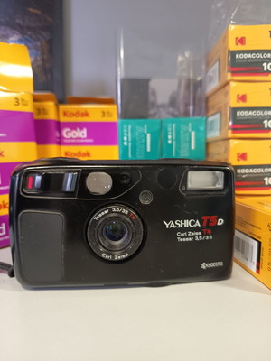 Yashica T5 date camera used, excellent lens