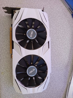 Asus GeForce GTX1060 3GB μεταχειρισμένη, δεν λειτουργεί