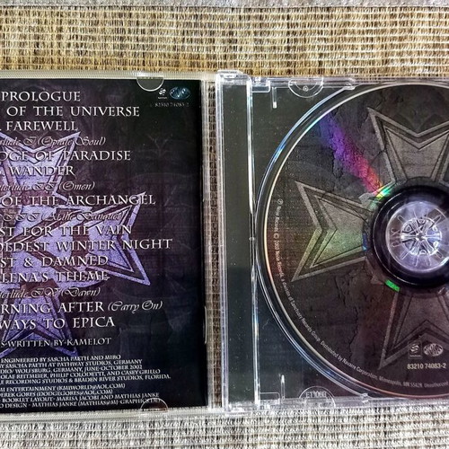 Kamelot Epica CD like new, metal