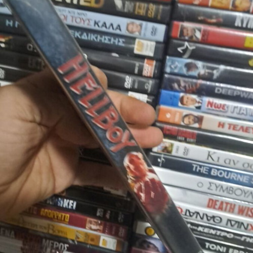 HellBoy DVD like new, action adventure thriller horror with subtitles