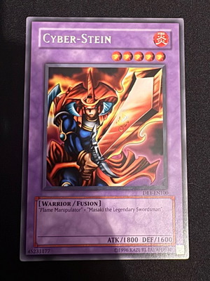 YuGiOh! Blue Flame Swordsman misprint μεταχειρισμένο από συλλογή DB1