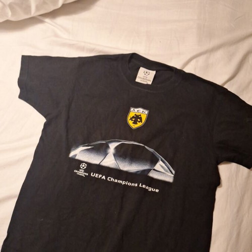 AEK Champions League T shirt like new, collectible kids XL size