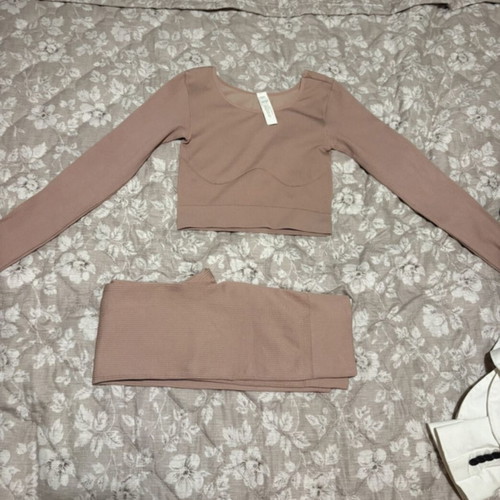 Sloggi lingerie set like new, pink