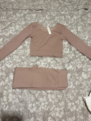 Sloggi lingerie set like new, pink
