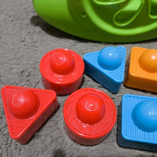 Fisher-Price educational turtle with shapes and numbers like new