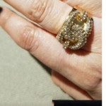 Ring Crystal chain, new