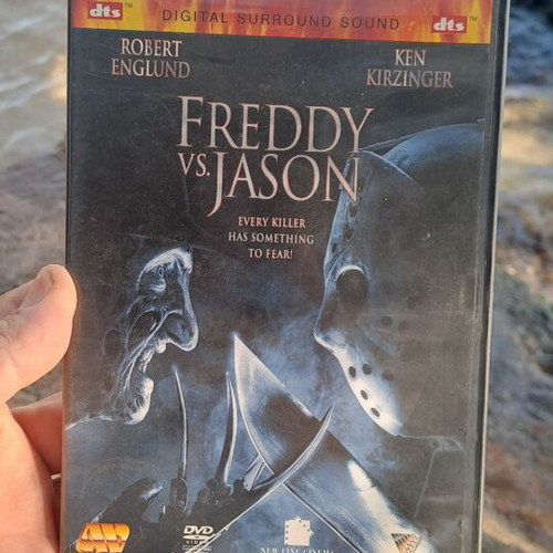 Freddy vs Jason DVD used, original thriller horror with subtitles