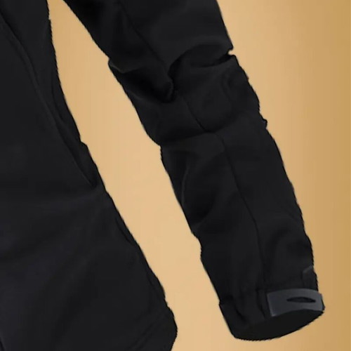 Tactical jacket XXL, black, fleece lining