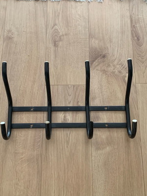 Viennese metal coat rack black used, collectible