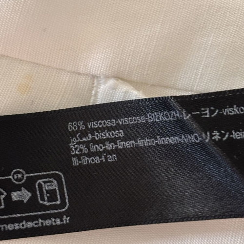 Massimo Dutti white palazzo pants size 44 XL like new