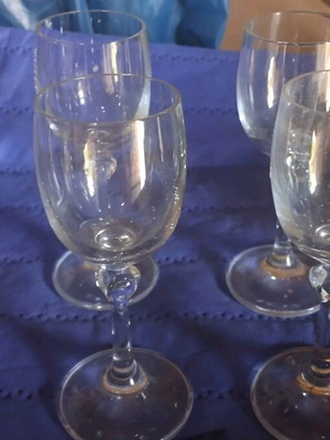 Liqueur glasses like new, set of 6 pieces