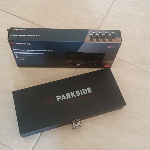 PARKSIDE Performance Impact Socket Set 1/2 inch, 8 pieces, new