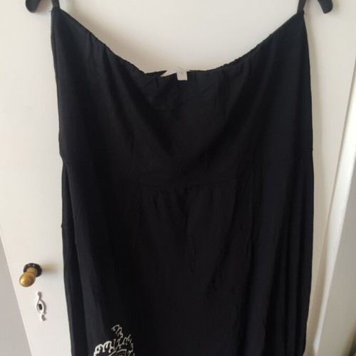Mat Fashion Asymmetric Dress or Skirt L like new, black and white