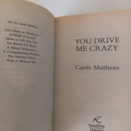 You Drive Me Crazy book by Carole Matthews
