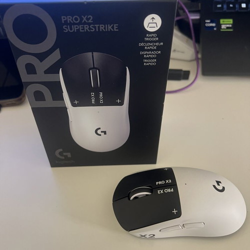 Logitech Pro X2 Superstrike wireless gaming mouse 44000 DPI