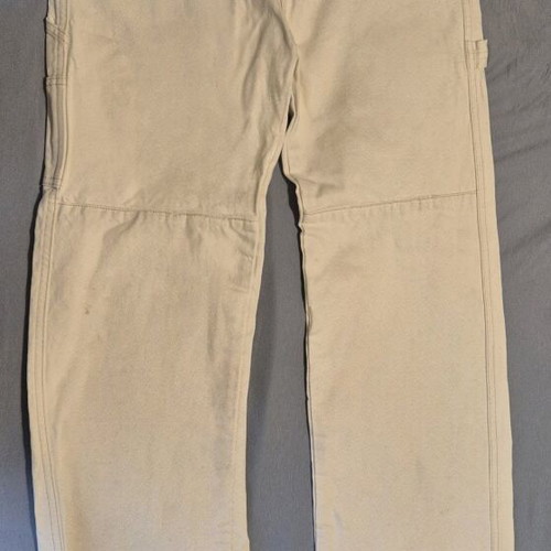 Mango straight cargo jeans white-beige size EU36 like new