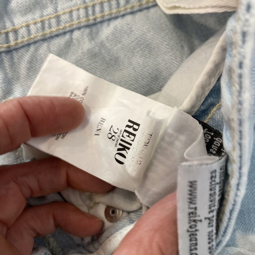 Reiko blue jeans used, soft denim