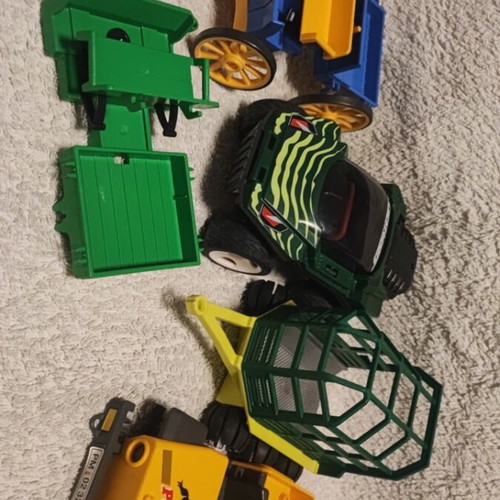 Playmobil parts used, assorted pieces