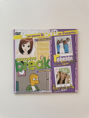 Rebelde Way DVD with episodes from seasons 1 and 2, Floricienta episode 97, like new