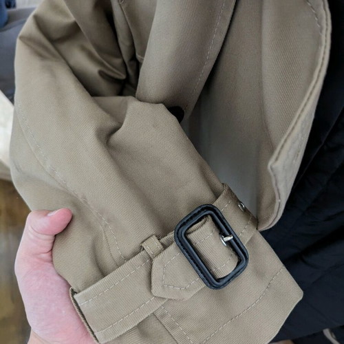 Zara trench coat unused, beige, size M with lining and belt