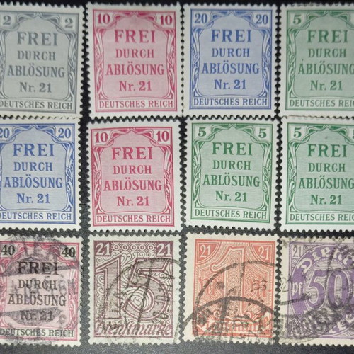 German Government Stamps for Use in Prussia New