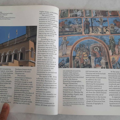 Athos The Holy Mountain book used, English