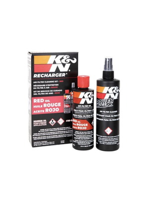 K&N air filter cleaning and oil kit, sealed