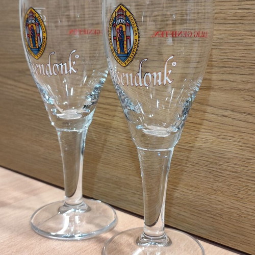 Corsendonk Beer Set of Two Promotional Glasses 330ml like new