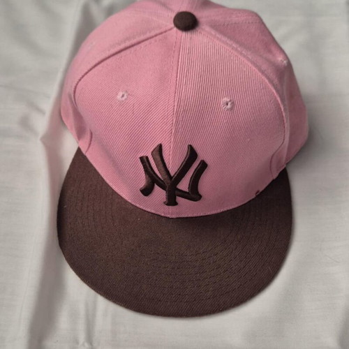 Hardwood Classics Hat new, pink and brown, sizes XL and L