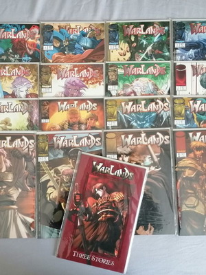 Warlands μεταχειρισμένα κόμικς πακέτο 17 τεύχη, Image Comics