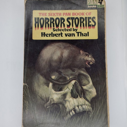 Herbert Van Thal The 6th Pan Book Of Horror Stories book, 1965