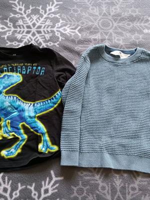 Children's H&M shirts like new, size 98/104 cm