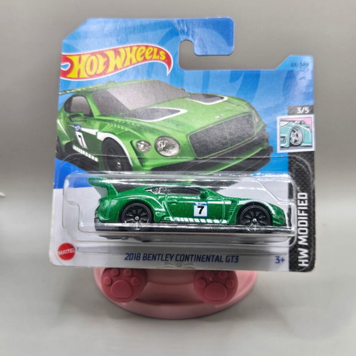 Hot Wheels 2018 Bentley Continental GT3 HW Modified new