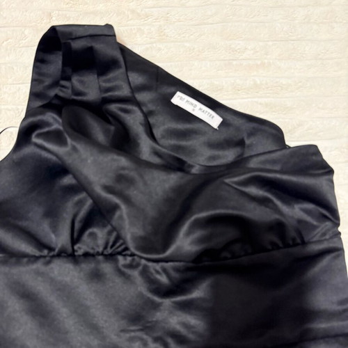 Mind Matter dress black, 100% polyester, like new, size S