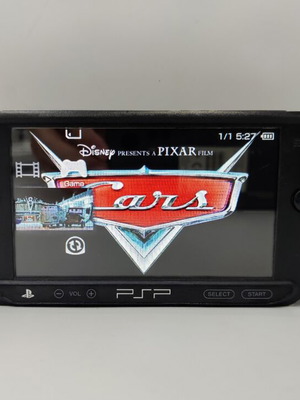 Sony PlayStation Portable PSP-1004 μεταχειρισμένο με φορτιστή, κάρτα 2GB, παιχνίδι Cars