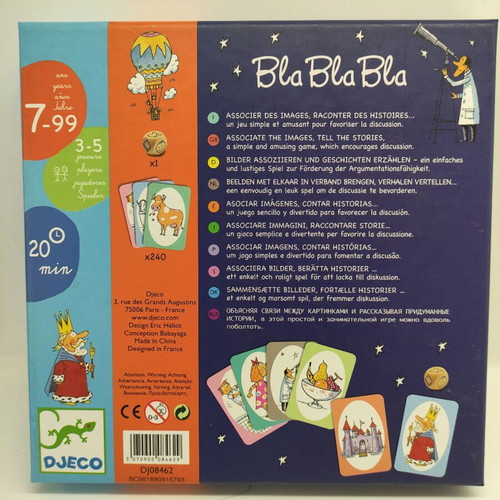 Bla Bla Bla board game like new