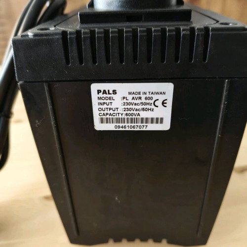 Invictus AVR-PL-600 voltage stabilizer used, 600 VA