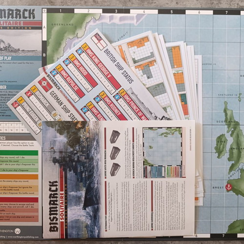 Bismarck Solitaire deluxe edition board game