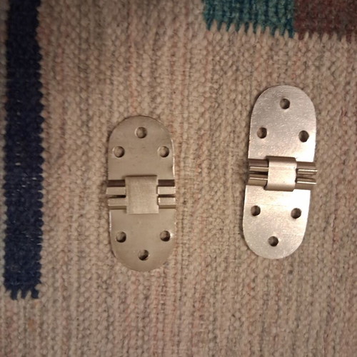 Metalor sewing machine type hinge, pack of 2