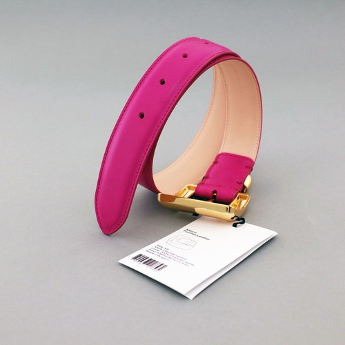 By Far women's belt new with tag, natural leather pink
