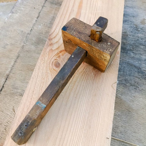 Old carpenter tool used
