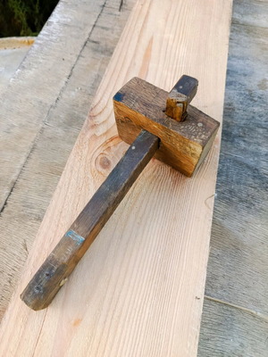 Old carpenter tool used