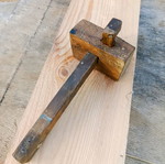 Old carpenter tool used