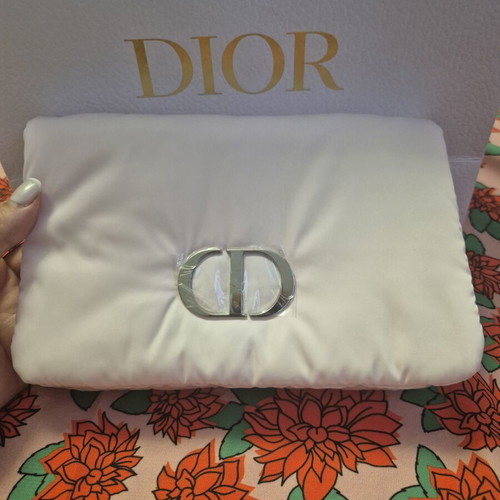 Christian Dior CD Pouch Clutch pink new